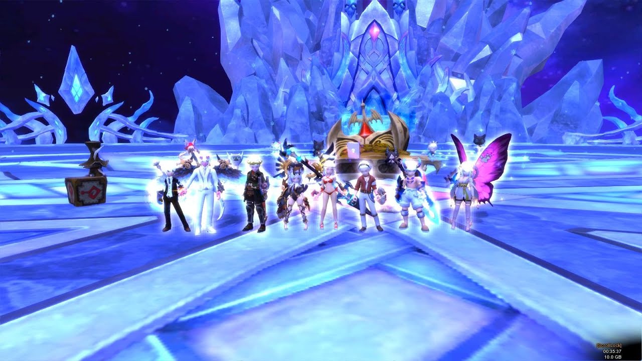 Dragon Nest SEA - Frozen Dragon Nest Light Clear then Suicide