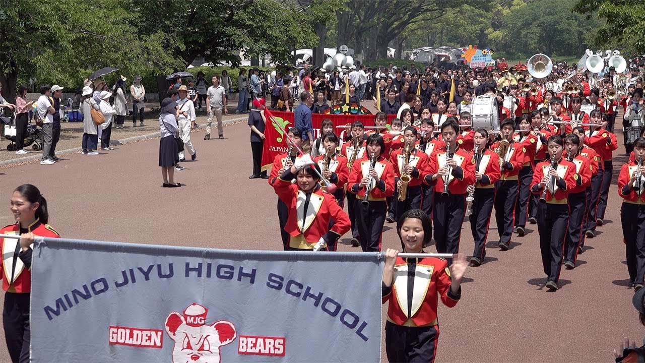 2019.05.12 ブラスエキスポ2019　パレード（東コース：前半スタート１２団体、西コース：後半スタート１２団体）