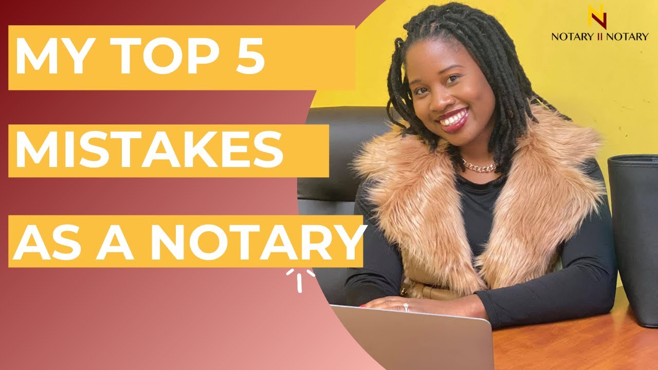 5 главных ошибок, которые я совершил, работая нотариусом! * NOTARY2NOTARY*