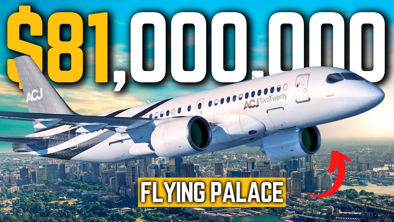 Внутри Airbus ACJ 220 стоимостью 81 миллион долларов