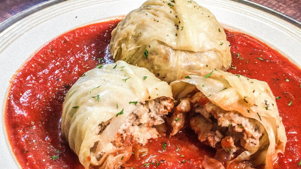 Polish Stuffed Cabbage Balls | How to make stuffed cabbage | Stuffed cabbage balls
