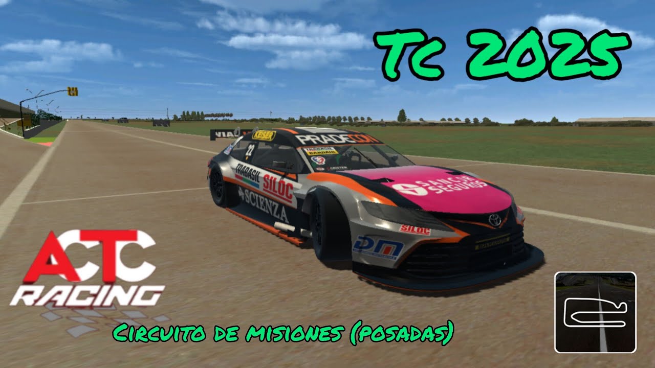 Probando el Toyota Camry de Otto fritzler ACTCRacing