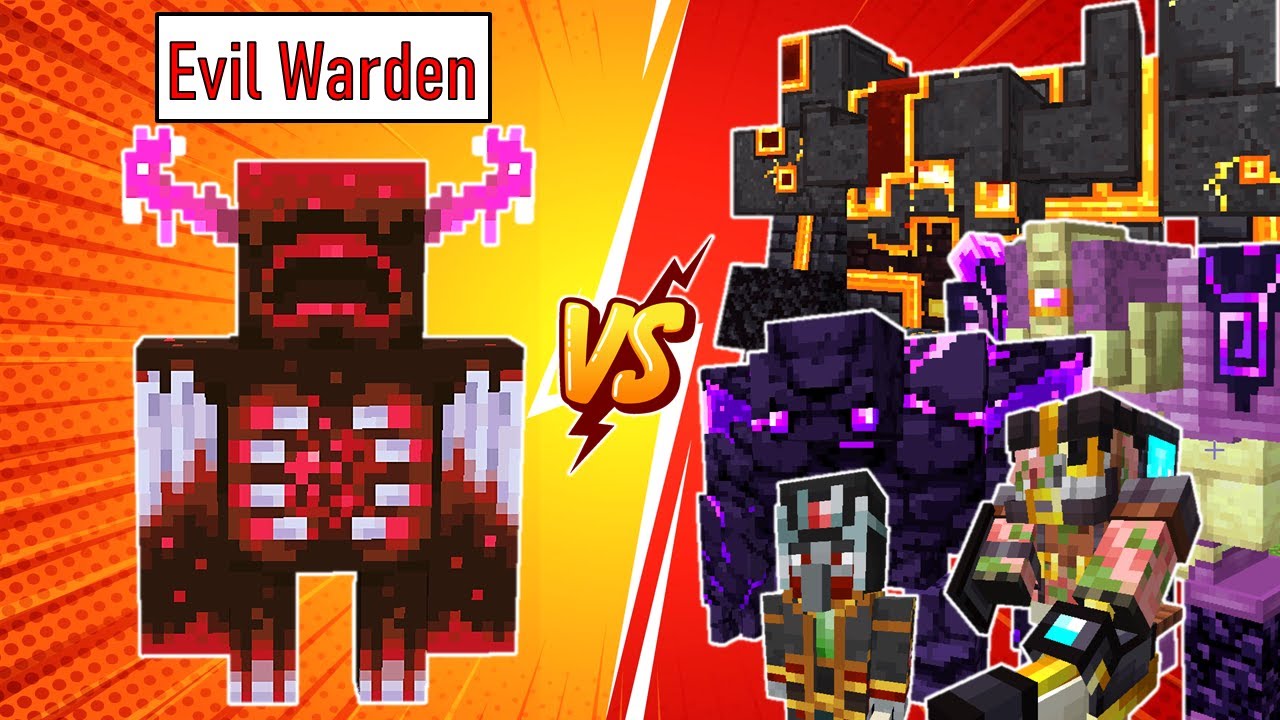 Evil Warden VS L_Ender's Cataclysm Mod | Minecraft Mob Battle