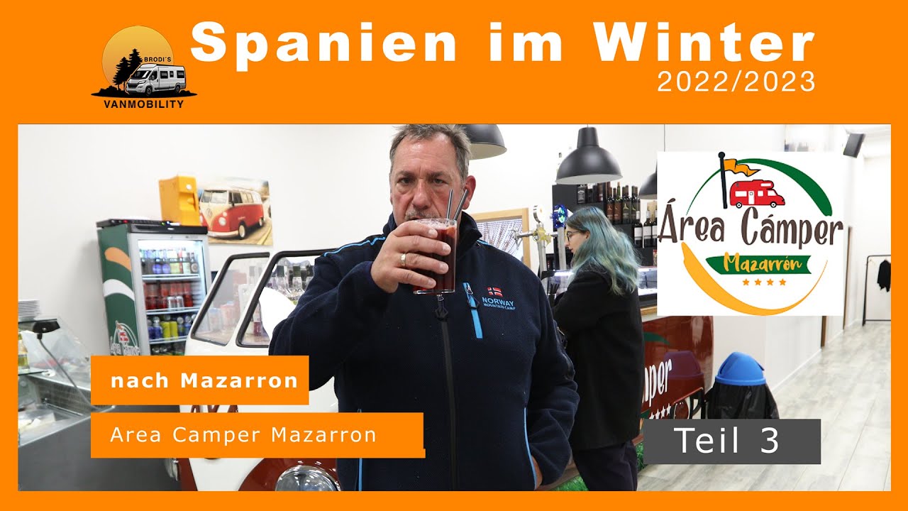 Spanien Teil 3 im Winter mit dem Kastenwagen Clever Runner 636 nach Mazarron