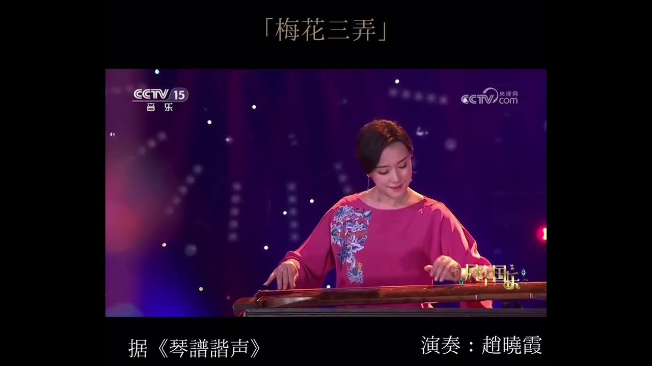《梅花三弄》演奏者：赵晓霞，中央音乐学院古琴专业硕士生导师