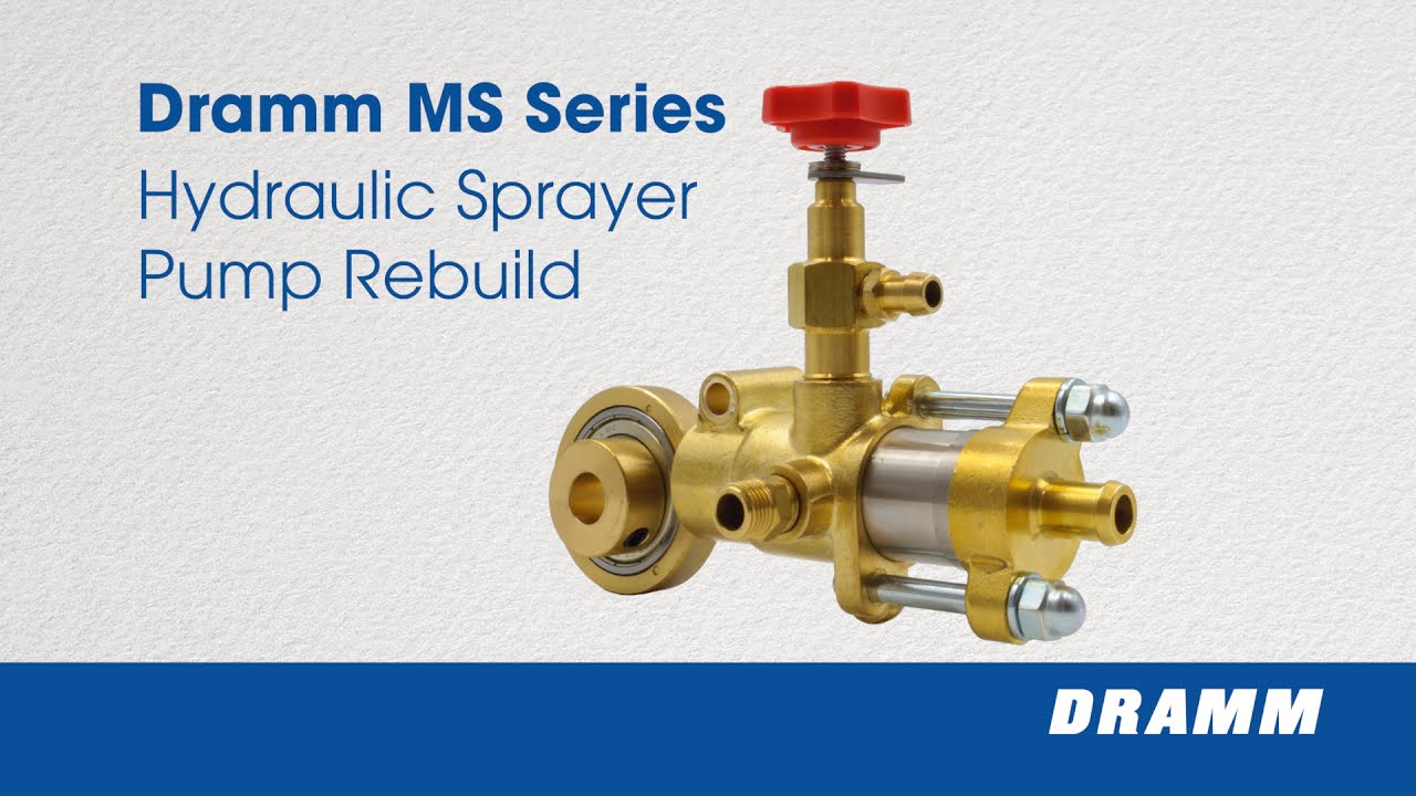 Dramm MS Series Hydraulic Sprayer Pump Rebuild