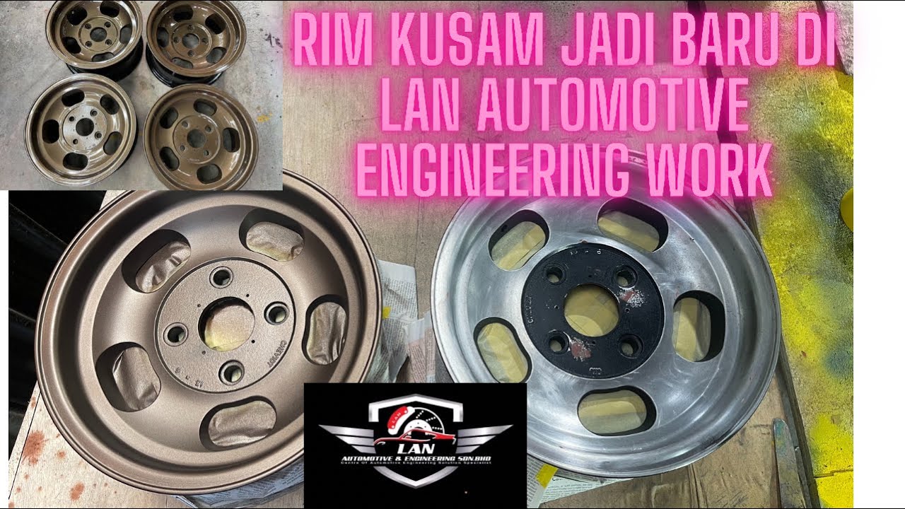 Kilang ricond sport rim terbaik👍👍Lan automotive engineering