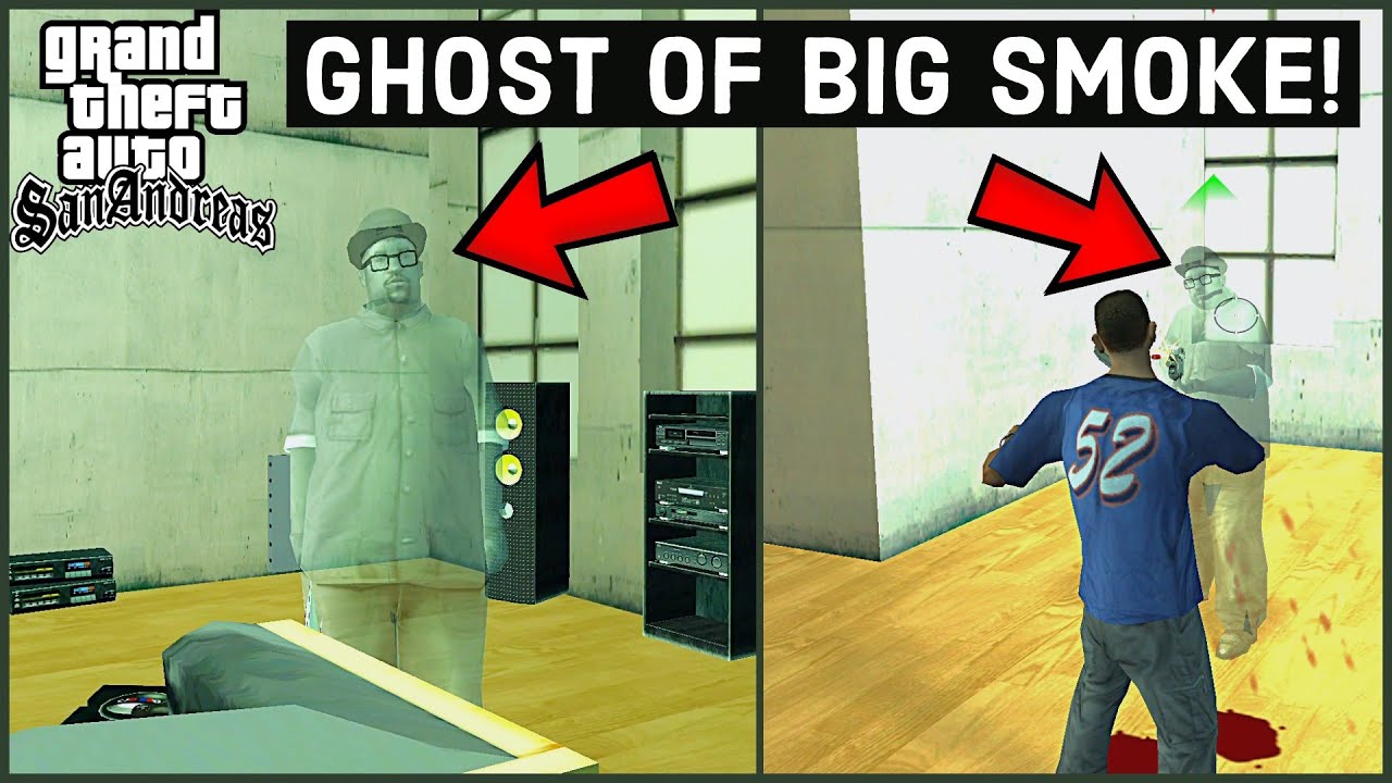 I found Ghost of Big Smoke inside a factory in GTA San Andreas (Voice Reveal!!)