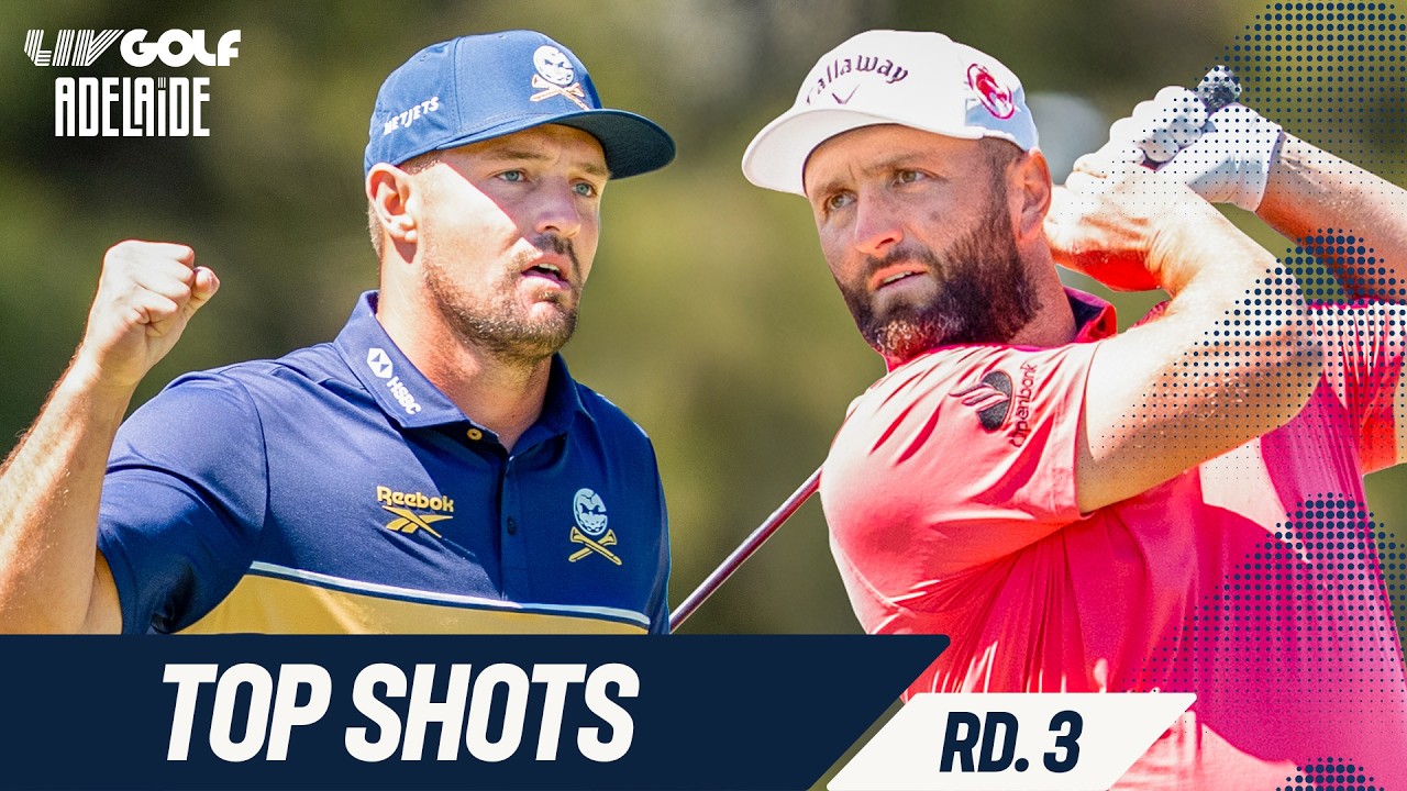 Bryson DeChambeau & Jon Rahm Battle on Moving Day | LIV Golf Adelaide Round 3