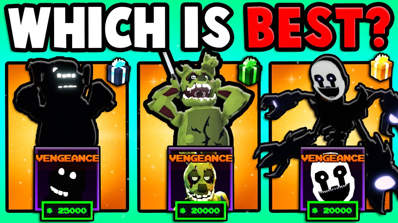 Which EXCLUSIVE PRESENT NIGHTMARE REWARD Is BEST? (Five Nights TD)