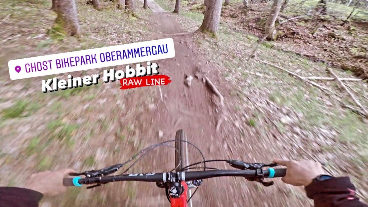 RAW LINE - Kleiner Hobbit ⛰ Ghost Bikepark Oberammergau ☁️ Mai 2021