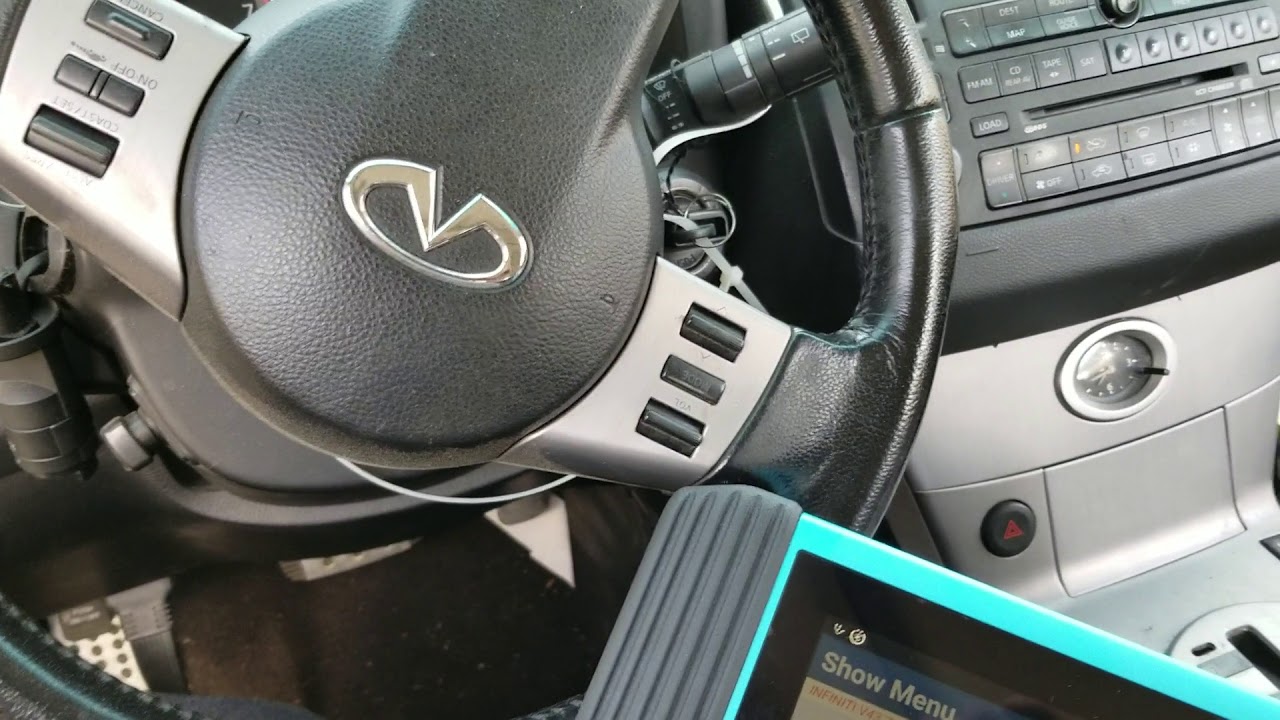 2004 Infiniti fx35 ECM programming
