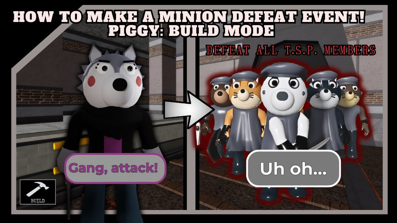 [🛡] | How To Make A Minion Defeat Event! | Piggy: Build Mode