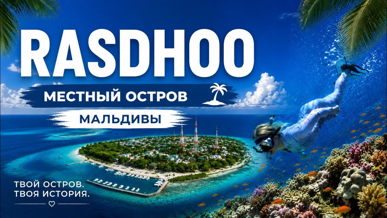 Остров Расду 🏝 Лучший риф Мальдив? | Честный обзор