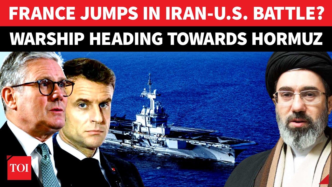 France Enters Iran War: Nuclear Carrier Deployed Towards Hormuz; US Order Challenged By NATO Ally?
