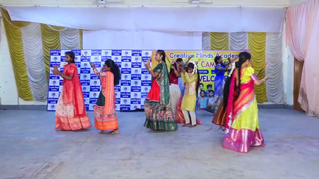 God sri Rama song summer camp creative Minds Academy jaggayyapeta