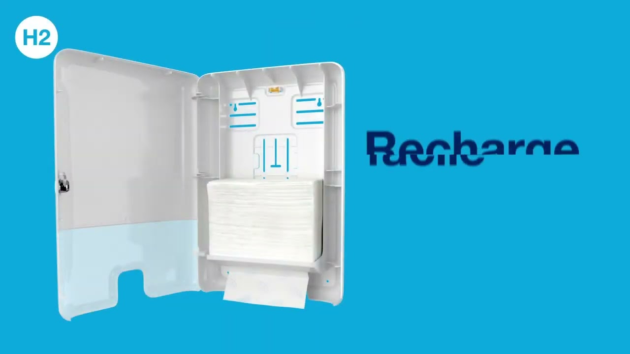 Tork Xpress Advanced Soft délitable H2 - Essuie-mains pliage enchevêtré (en V) - Double épaisseur