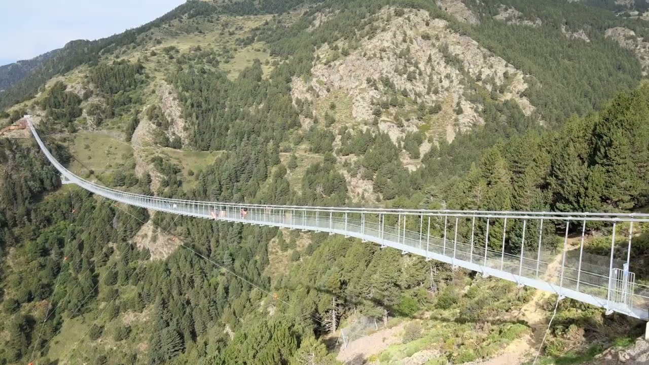 Pont tibétain de Canillo ANDORRE