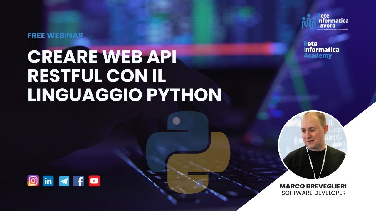 Creare web API RESTful con il linguaggio python