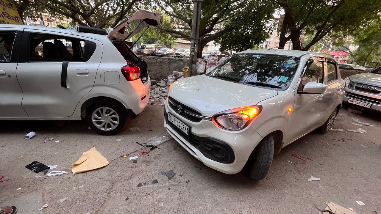 2022 Celerio VXI Modification ₹24000 | Celerio CNG Wooden Tray, Android, Reflector, Fog Light, Seats
