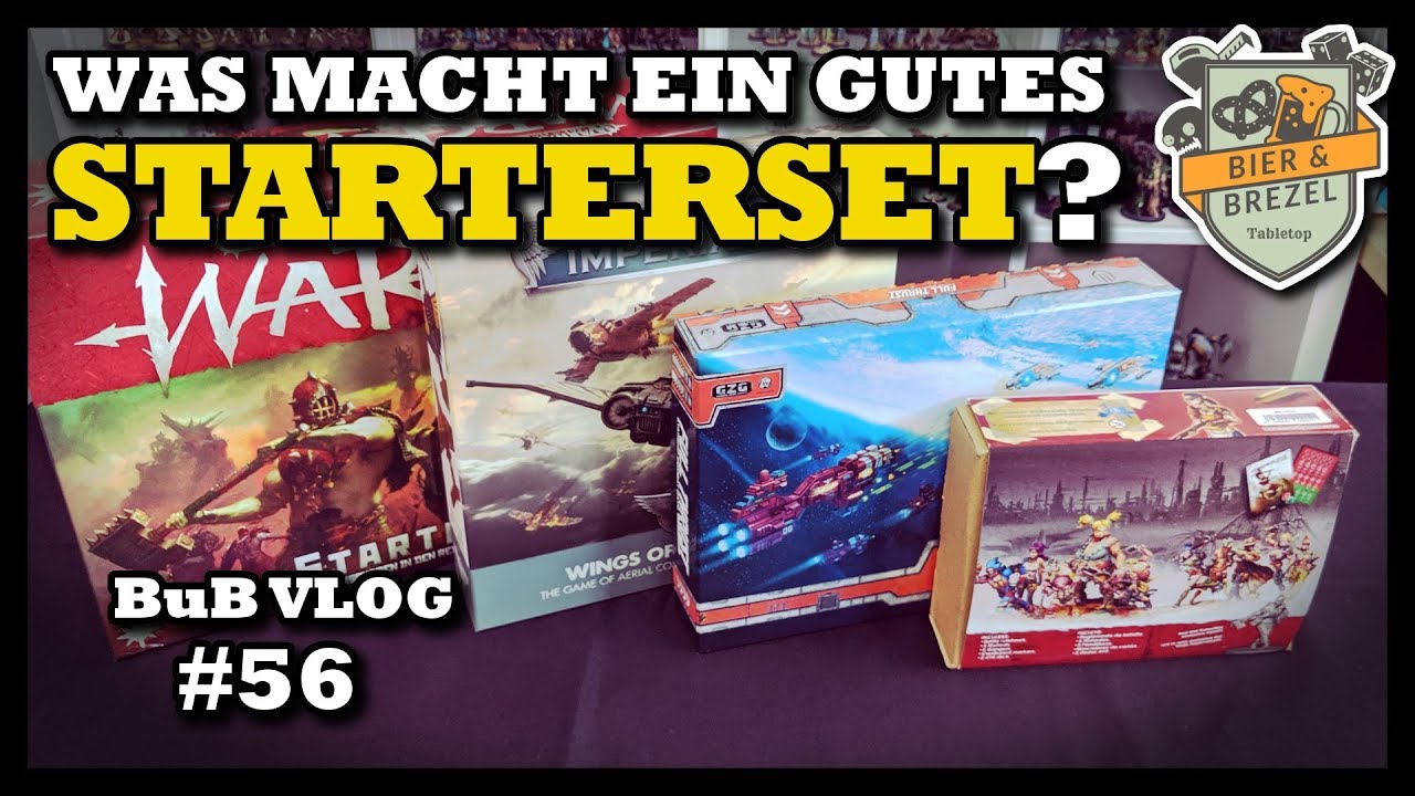 Was macht ein gutes Tabletop Starterset? | BuB Vlog #56