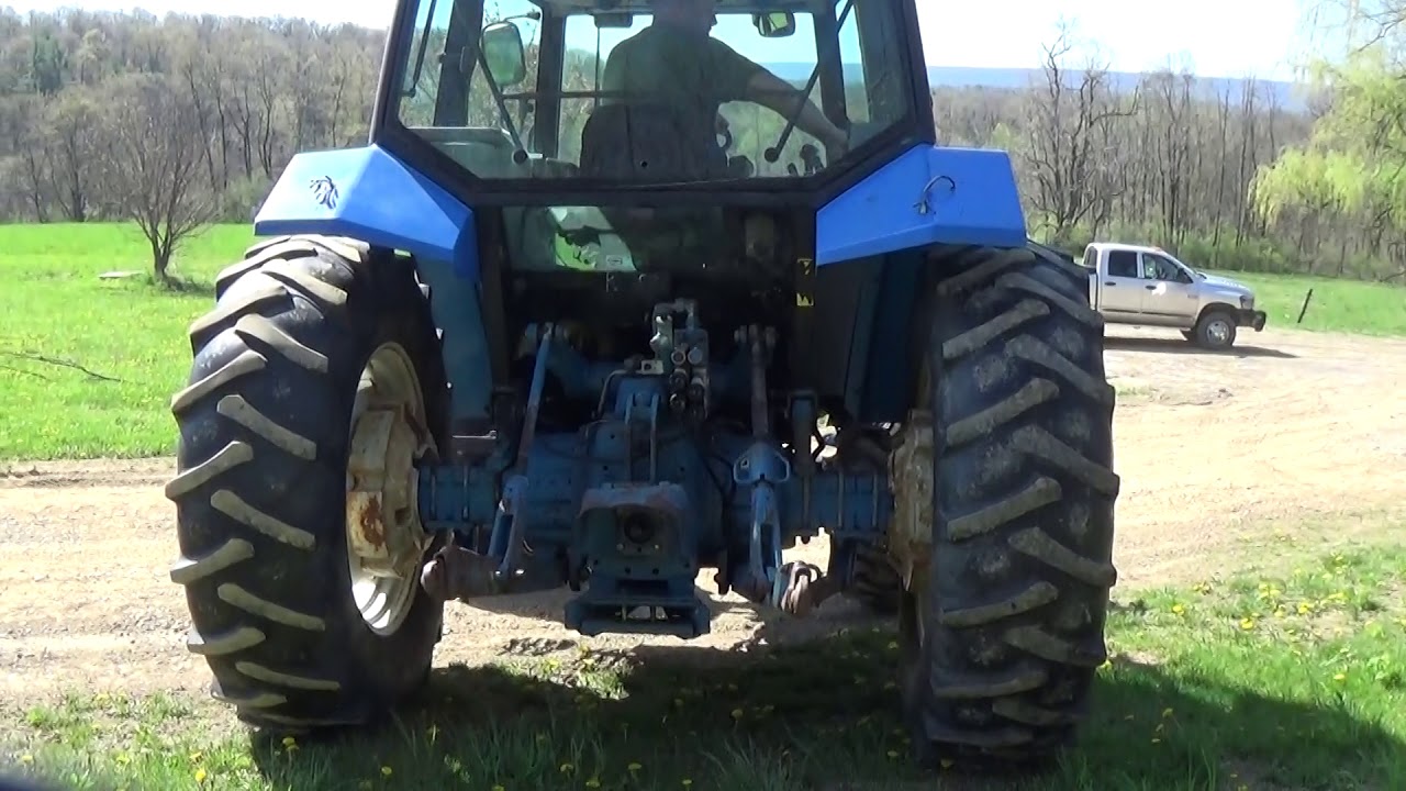 NEW HOLLAND FORD 6640 SLE POWERSTAR 4X4 TRACTOR WITH CAB