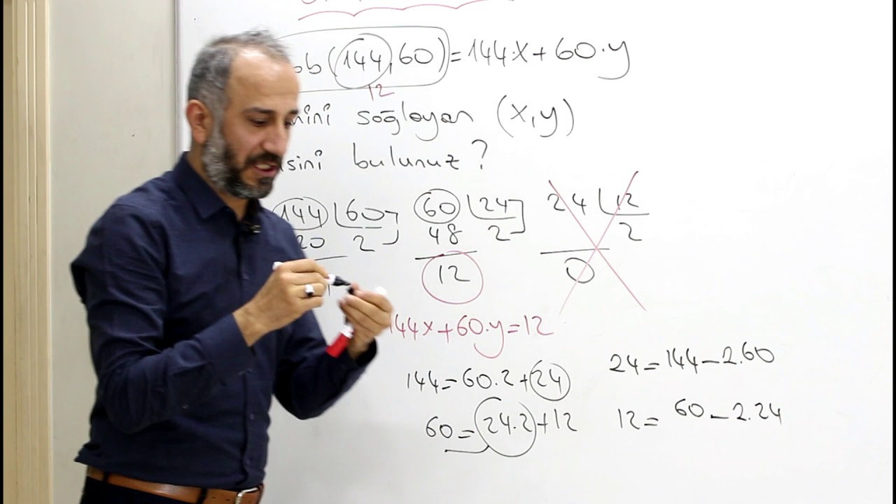 öklid algoritması (anlatan=mustafa güler)