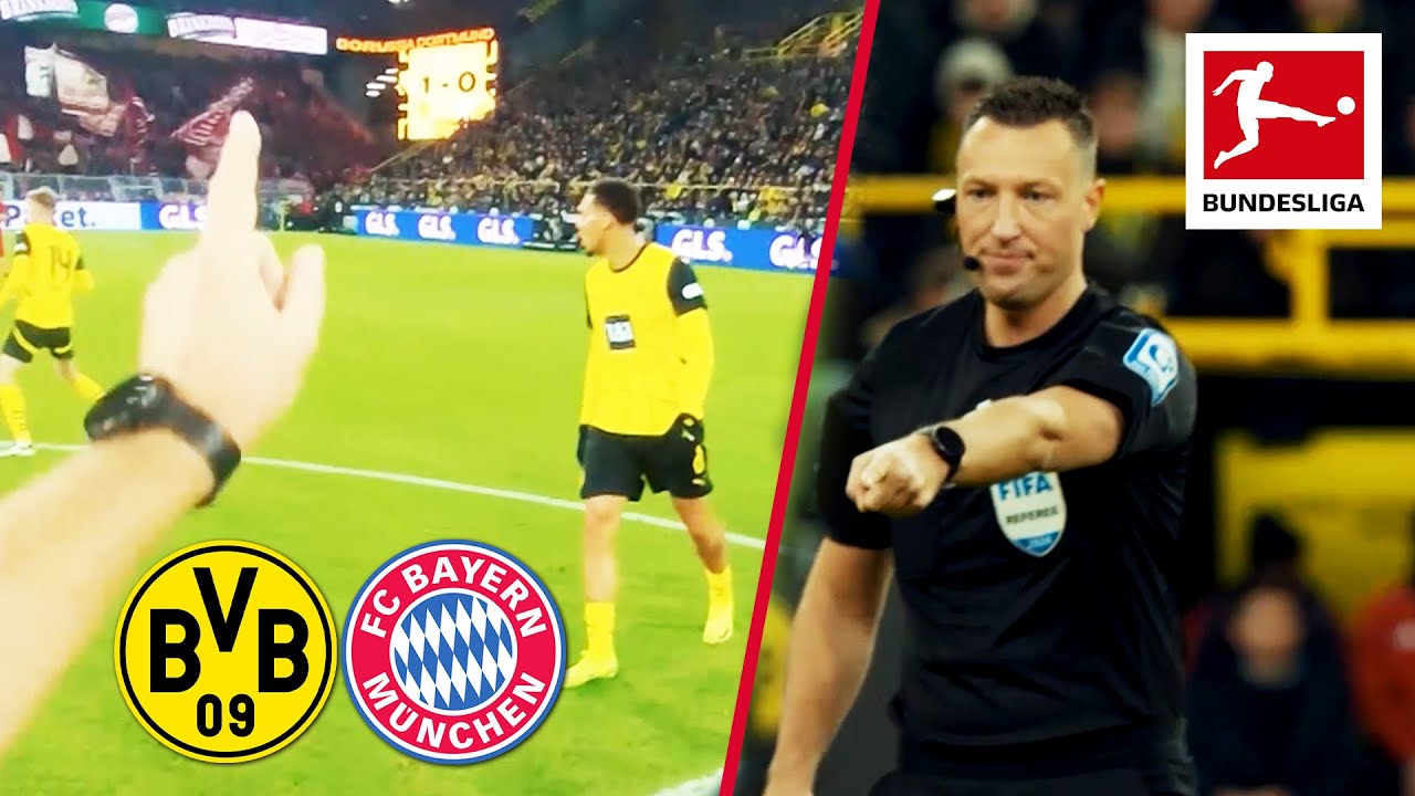 POV: You're the Referee at Der Klassiker 👀