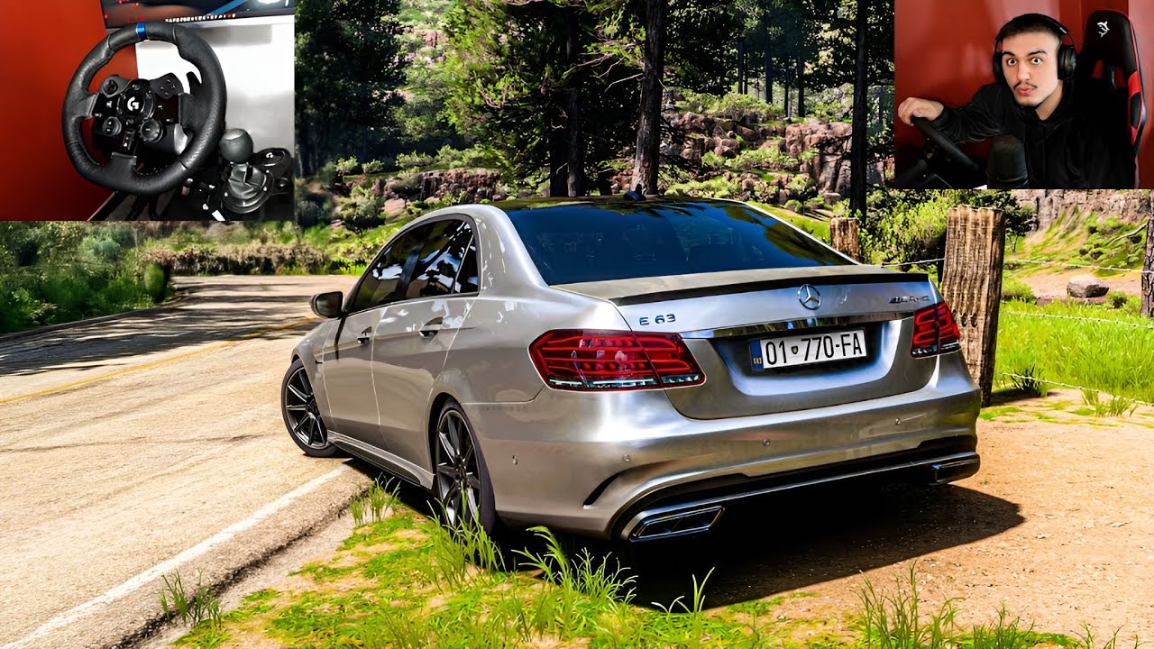 MERCEDES E63 ME TARGA TË KOSOVËS !! FORZA HORIZON 5