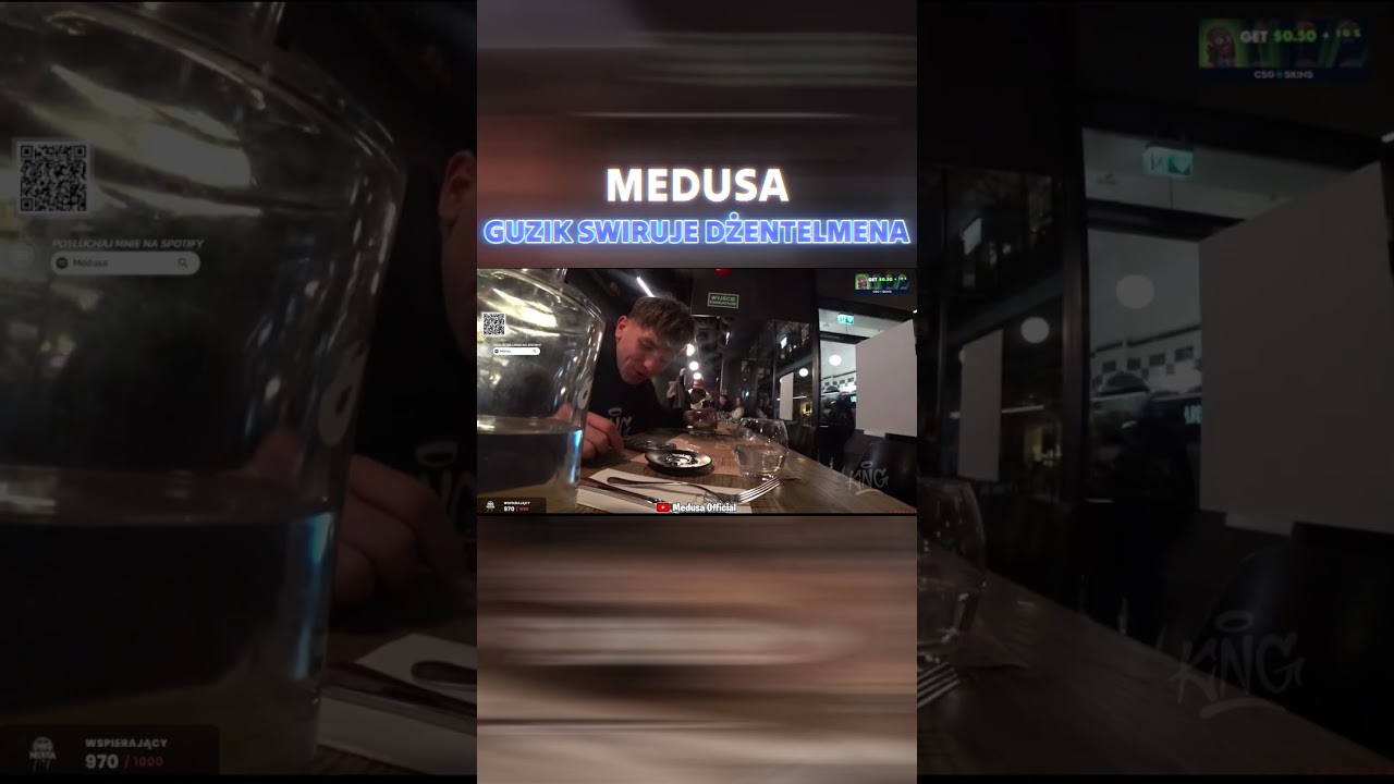 MEDUSA I GUZIK ŚWIRUJE DŻENTELMENA
