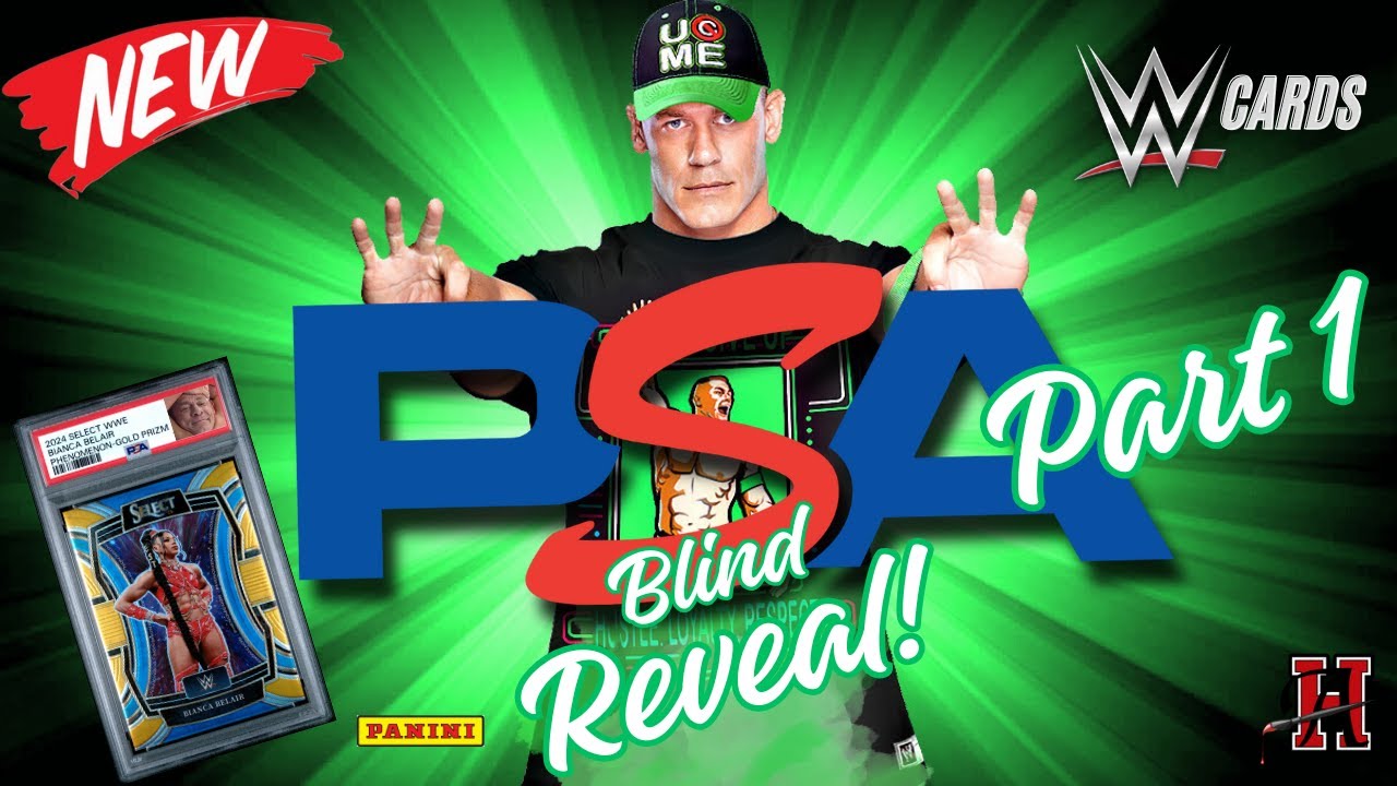 WWE PSA BULK BLIND REVEAL 👀 First Stack… First Reactions! Part 1