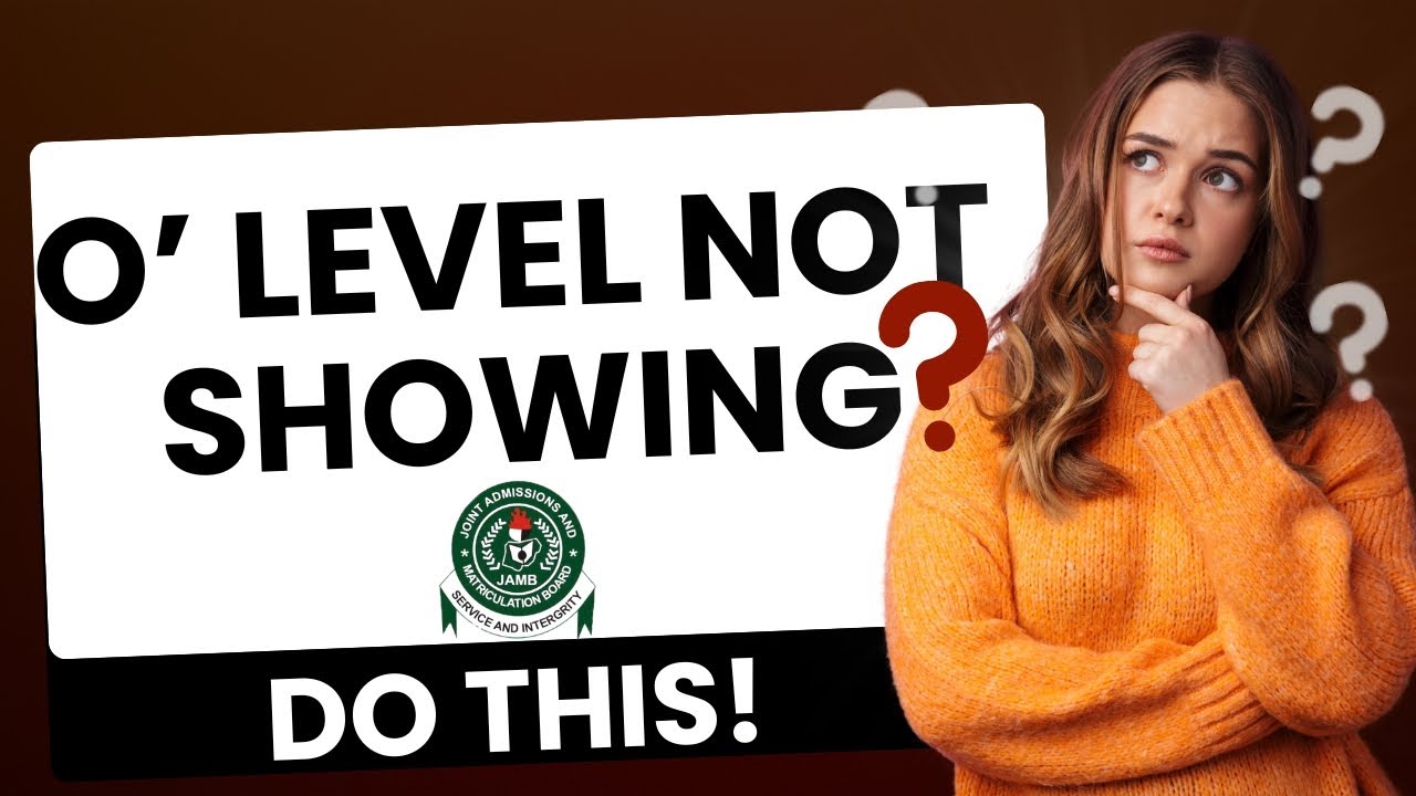How to Confirm Your O'Level Result on JAMB Portal (Step by Step 2025 Guide)