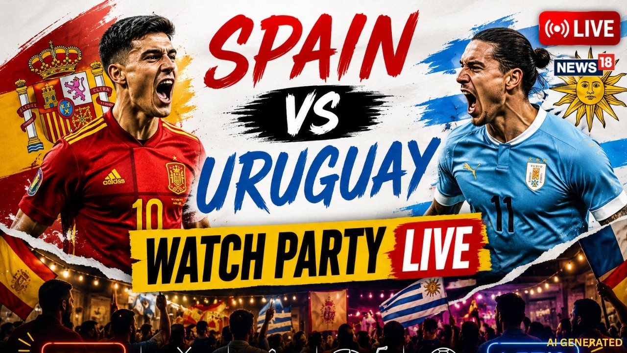URUGUAY Vs SPAIN LIVE | FIFA World Cup 2026 LIVE | Valverde Vs Yamal | FAN ZONE LIVE | N18G