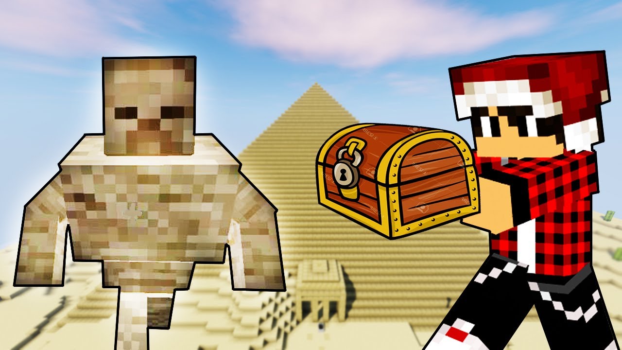 ماين كرافت : ماب سرقة كنـز الموميـاء ؟!