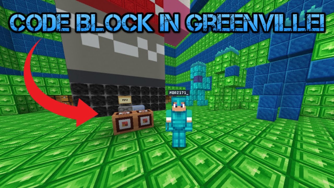 This how I finaly got Code Block in Greenville!