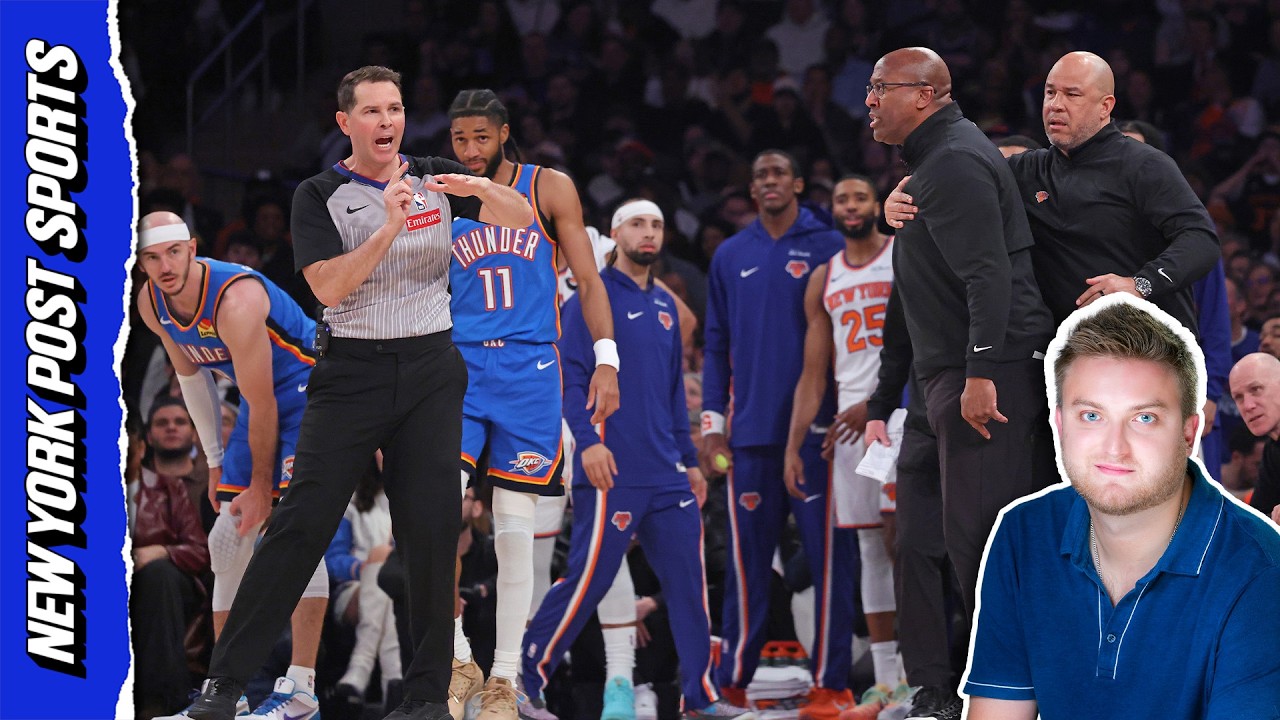 Knicks upset with officiating in close loss to Thunder