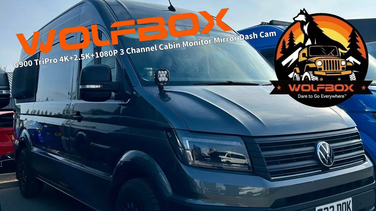 Wolfbox G900 Tri Pro Install on a VW Crafter