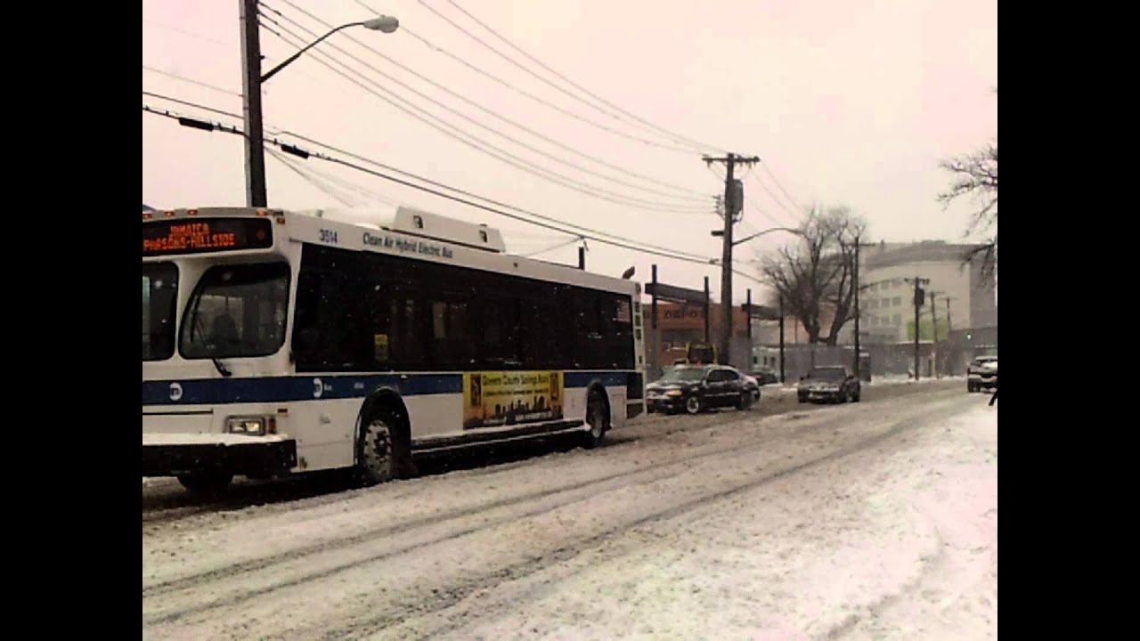 MTA Bus: Orion VII OG Hybrid 3540/3514 Q111 Bus@Guy R. Brewer/Linden Boulevards