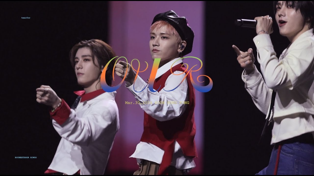 [4K] 240330 'OUR' 보이넥스트도어 리우 직캠 BOYNEXTDOOR RIWOO FOCUS @KCON HONG KONG