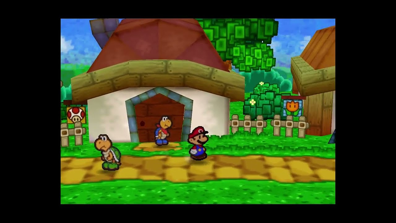 Let's play (fr) Paper Mario #3 : La Forteresse des frères Koopa