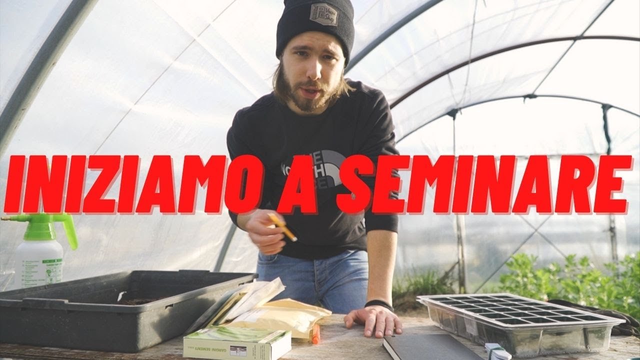INIZIANO LE SEMINE | semina dei peperoncini | cosa seminare a febbraio? SEMENZAIO 2021
