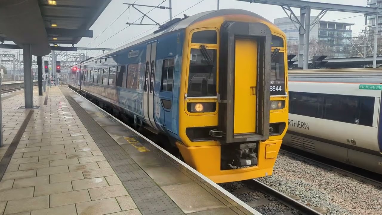 Northern Class 158 - 158844 arriving at Leeds (04/02/26)