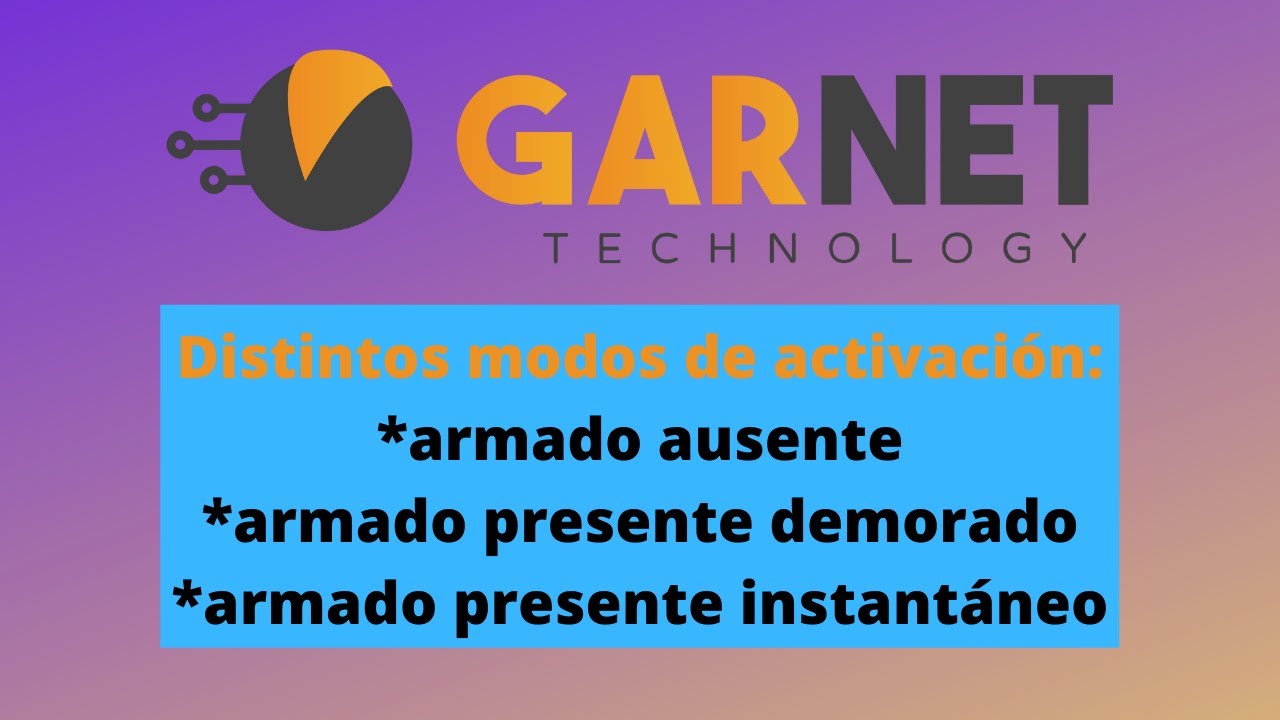 Activación modo presente y modo ausente