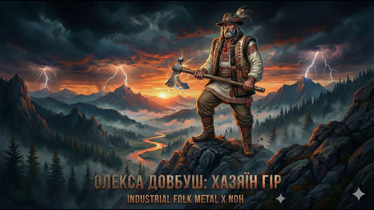 MetalxRock Lab#6 - Олекса Довбуш: Хазяїн Гір | Ukrainian Industrial Folk Metal x NDH