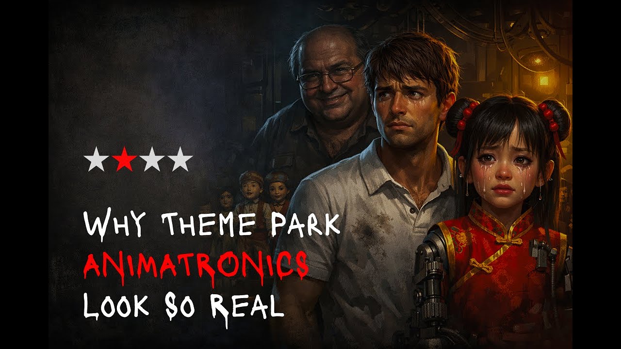 I Discovered Why Theme Park ANIMATRONICS Look So Real. I Wish I Hadn't.