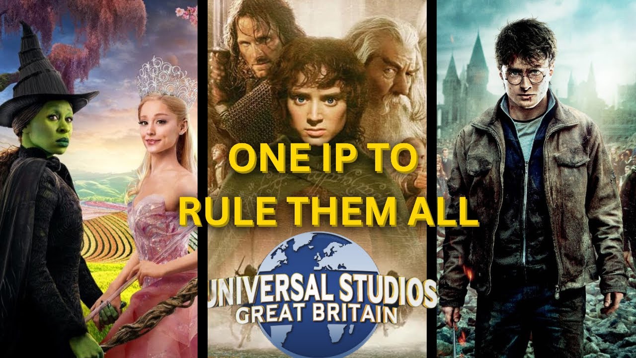 What RIDES will UNIVERSAL GREAT BRITAIN Have? Only 4 Zones?