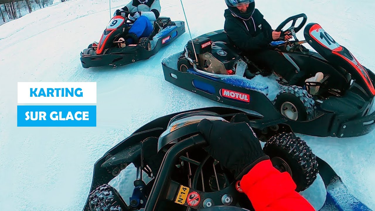 CARNAGE AU KARTING SUR GLACE ! (VACANCES SERRE CHEVALIER) ❄️