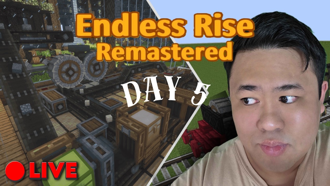 Entering The MECHANICAL Age~! | Endless Rise Remastered (Day 5)