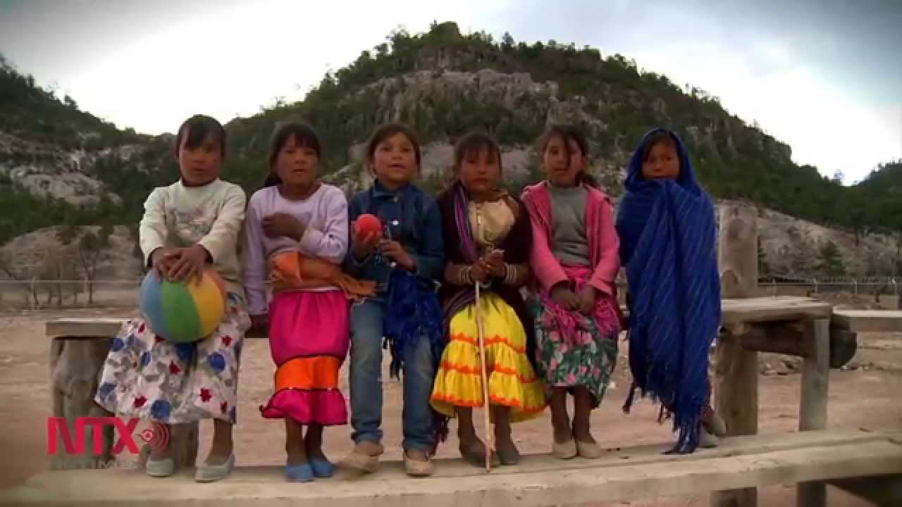 Niños Tarahumaras de la comunidad de Sehuerachi
