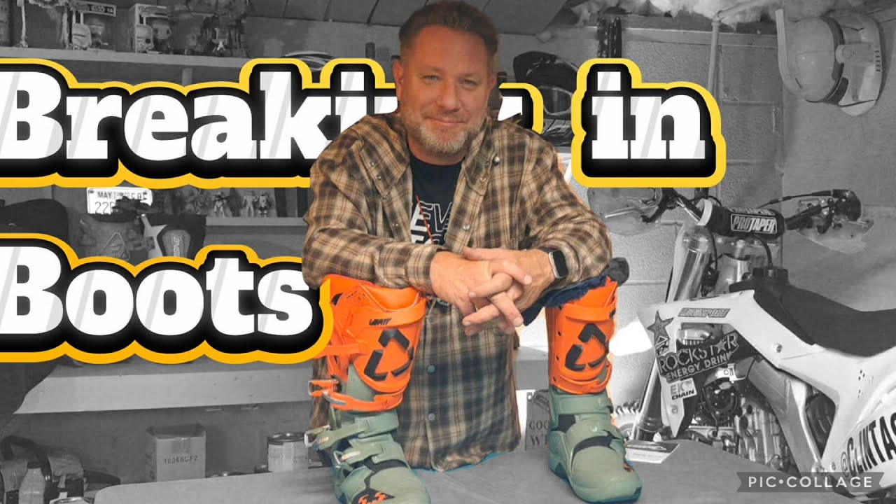 How to Break in NEW Motorcycle Boots
